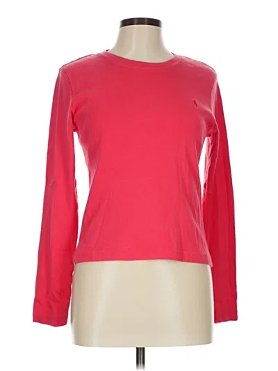 Pre-owned Ralph Lauren Long Sleeve T-shirt In Pink