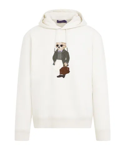 Polo Ralph Lauren Long-sleeved Hooded Hoodie In White