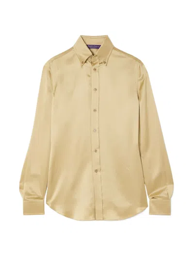 Polo Ralph Lauren Long-sleeved Shirt In Nude