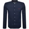 Polo Ralph Lauren Ralph Lauren Slim Fit Sport Shirt Navy In Navy