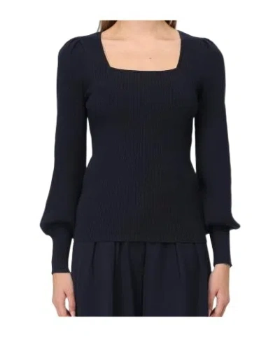 Ralph Lauren Long-sleeved Sweater In Blau