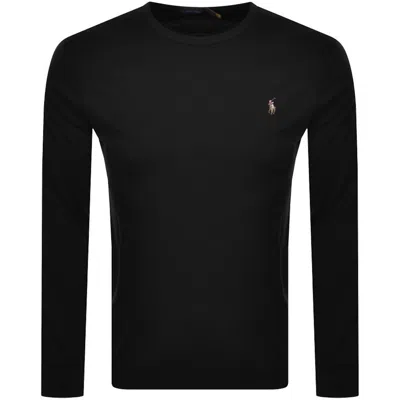 Ralph Lauren Long Sleeved T Shirt Black