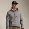 Polo Ralph Lauren Loopback Fleece Hoodie In Dark Vintage Heather