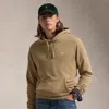 Polo Ralph Lauren Loopback Fleece Hoodie In Desert Khaki