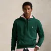 Ralph Lauren Loopback Fleece Hoodie In Green