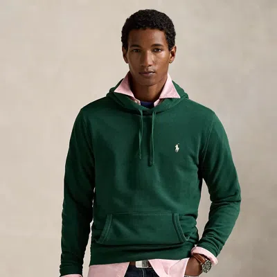 Ralph Lauren Loopback Fleece Hoodie In Green