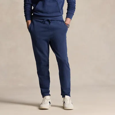 Ralph Lauren Loopback Fleece Sweatpant In Blue