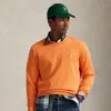 Ralph Lauren Loopback Fleece Sweatshirt In Orange