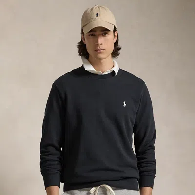 Polo Ralph Lauren Loopback Fleece Sweatshirt In Polo Black