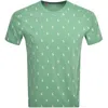 Ralph Lauren Lounge Crew Neck T Shirt Green