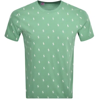 Ralph Lauren Lounge Crew Neck T Shirt Green