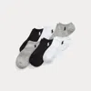 Polo Ralph Lauren Low-cut Ankle Sock 6-pack In Ghast