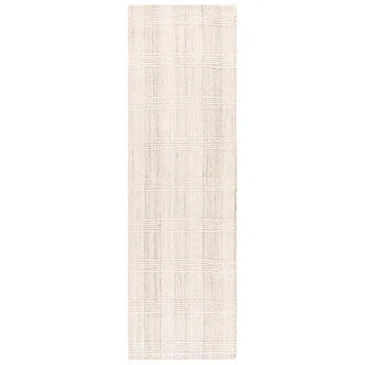 Ralph Lauren Lrl 6931 Hand Tufted 85% Wool; 15% Cotton Geometric Rug In Brown