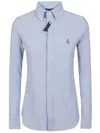 Ralph Lauren Ls Str Heidi-long Sleeve-knit In Blue