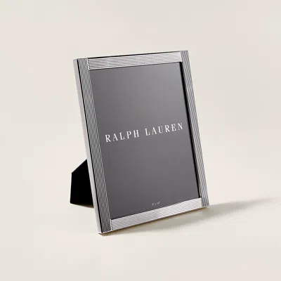 Ralph Lauren Luke Frame In Silver In Gray