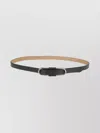 Ralph Lauren Luxurious Cowhide Leather Adjustable Belt In Black