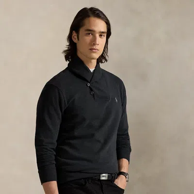 Ralph Lauren Luxury Jersey Shawl-collar Pullover