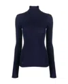 Polo Ralph Lauren Lyocell-cotton Blend Rollneck Jumper In Black