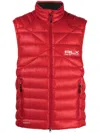 Polo Ralph Lauren Rlx Ralph Lauren Water-repellent Down Macoy Gilet In Rot