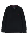 Polo Ralph Lauren Cable-knit Cotton Jumper In Blue