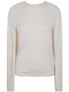 Ralph Lauren Sweater Round Neck Pullover In White
