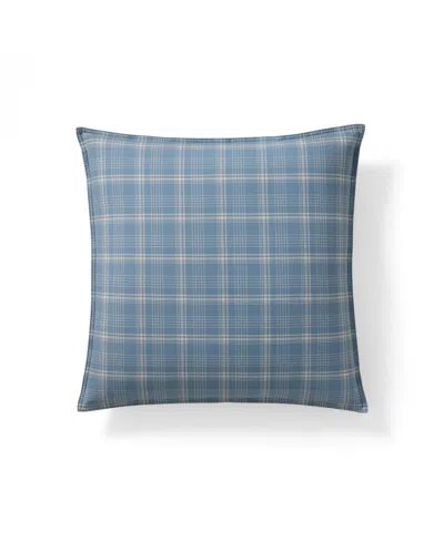 Ralph Lauren Maisie Cotton Decorative Pillow, 20" X 20" In Blue