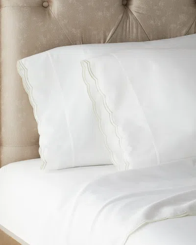 Ralph Lauren Malin Organic Cotton King Pillowcase In White