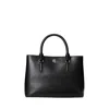 Ralph Lauren Marcy 26 Satchel Small In Black