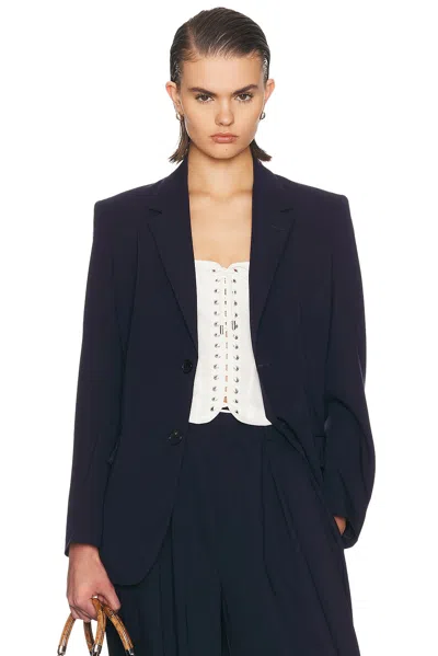 Ralph Lauren Marcy Blazer In Blue