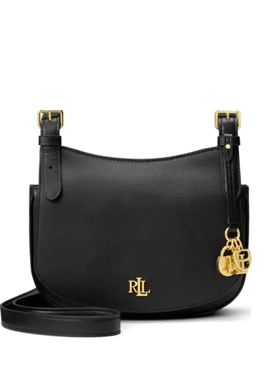 Ralph Lauren Marcy Umhängetasche Mit Anhängerdetail In Black