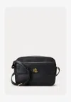 Ralph Lauren Marcy Cmra Crossbody Medium In Black