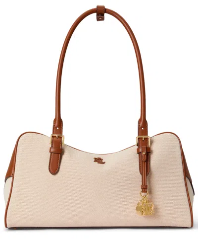 Ralph Lauren Marcy Large Zip Satchel Bag
