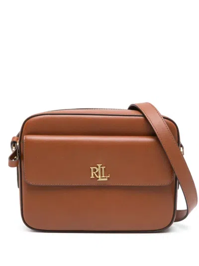 Ralph Lauren Marcy Medium Crossbody In Brown