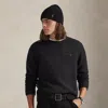 Ralph Lauren Marled Wool-blend Sweater In Burgundy