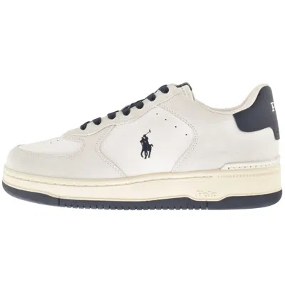 Ralph Lauren Masters Crt Trainers Off White