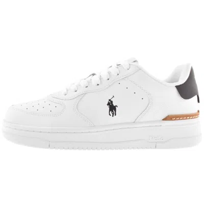 Ralph Lauren Masters Trainers White