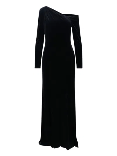 RALPH LAUREN MAXI ASYMMETRICAL DRESS