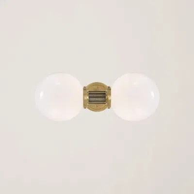 Ralph Lauren Mccarren Double Sconce In White