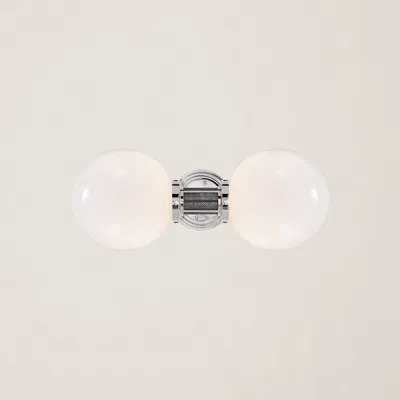 Ralph Lauren Mccarren Double Sconce In White