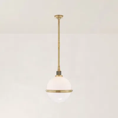 Ralph Lauren Mccarren Large Globe Pendant In White