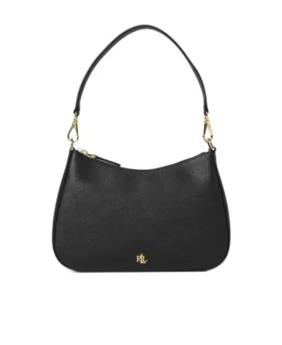 Polo Ralph Lauren Medium Danni Shoulder Bag In Black