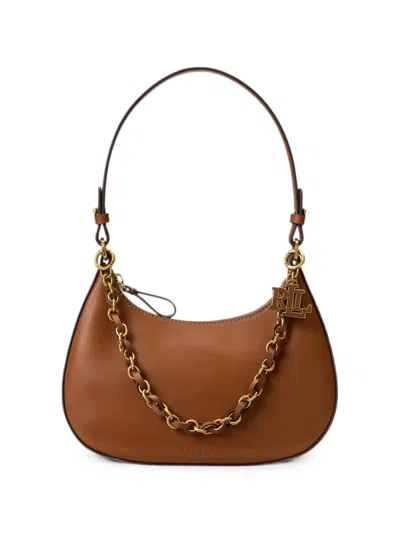 Ralph Lauren Mittelgrosse Marcy Schultertasche In Purple