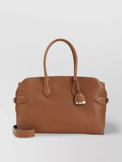 Ralph Lauren Medium Tote Bag Buckle Detail