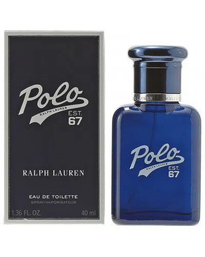 Ralph Lauren Men's 1.36oz Polo 67 Edt Spray In Transparent