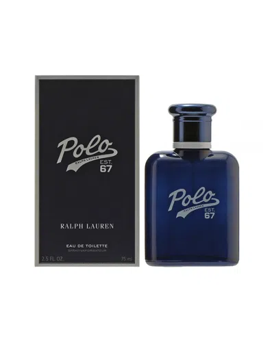 Ralph Lauren Men's 2.5oz Polo 67 Eau De Toilette In Transparent