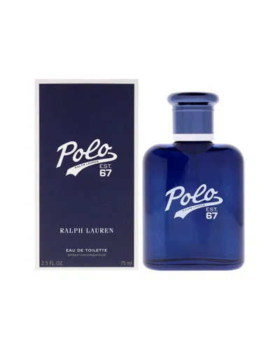 Ralph Lauren Men's 2.5oz Polo 67 Edt In Transparent