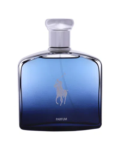Ralph Lauren Men's 4.2oz Polo Deep Blue Parfum In Transparent