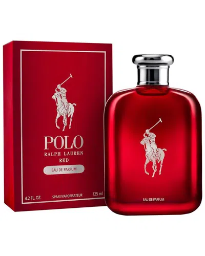 Ralph Lauren Men's 4.2oz Polo Red Edp Spray In Transparent