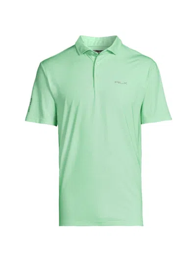 Ralph Lauren Men's Abstract Logo Polo Shirt In Green