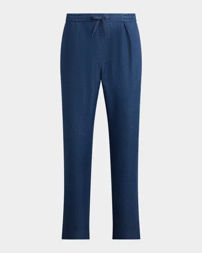 Ralph Lauren Men & Apos;s Gregory Linen Twill Straight-fit Trousers In Multi